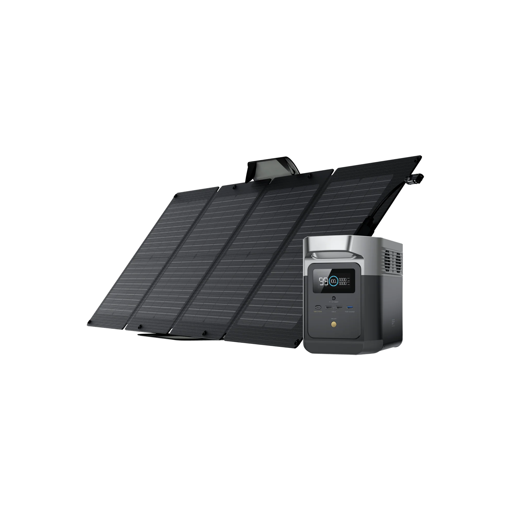 EcoFlow DELTA mini With 110W Portable Solar Panel